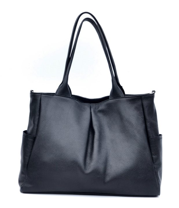 Borsa Donna Pelle PU Grande Capacità Per Laptop 15 Pollici - Shopper Vintage Tracolla Per Lavoro, Scuola, Viaggi